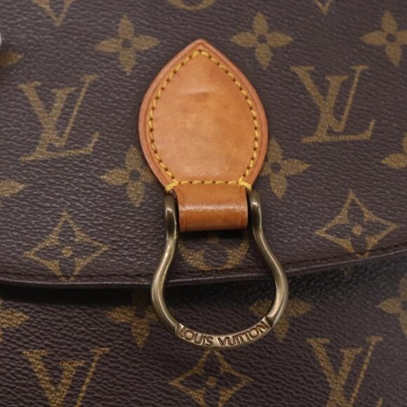 LOUIS VUITTON Monogram Saint Cloud MM Shoulder Bag M51243 LV Auth BA7853 - Picture 12 of 16